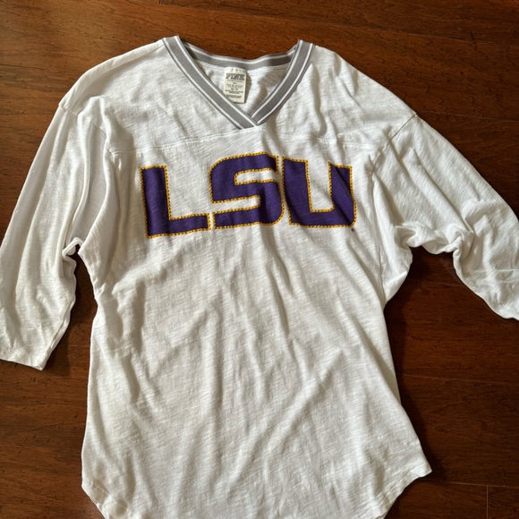 LSU 3/4 length sleeve spirit shirt - Picture 1 of 3